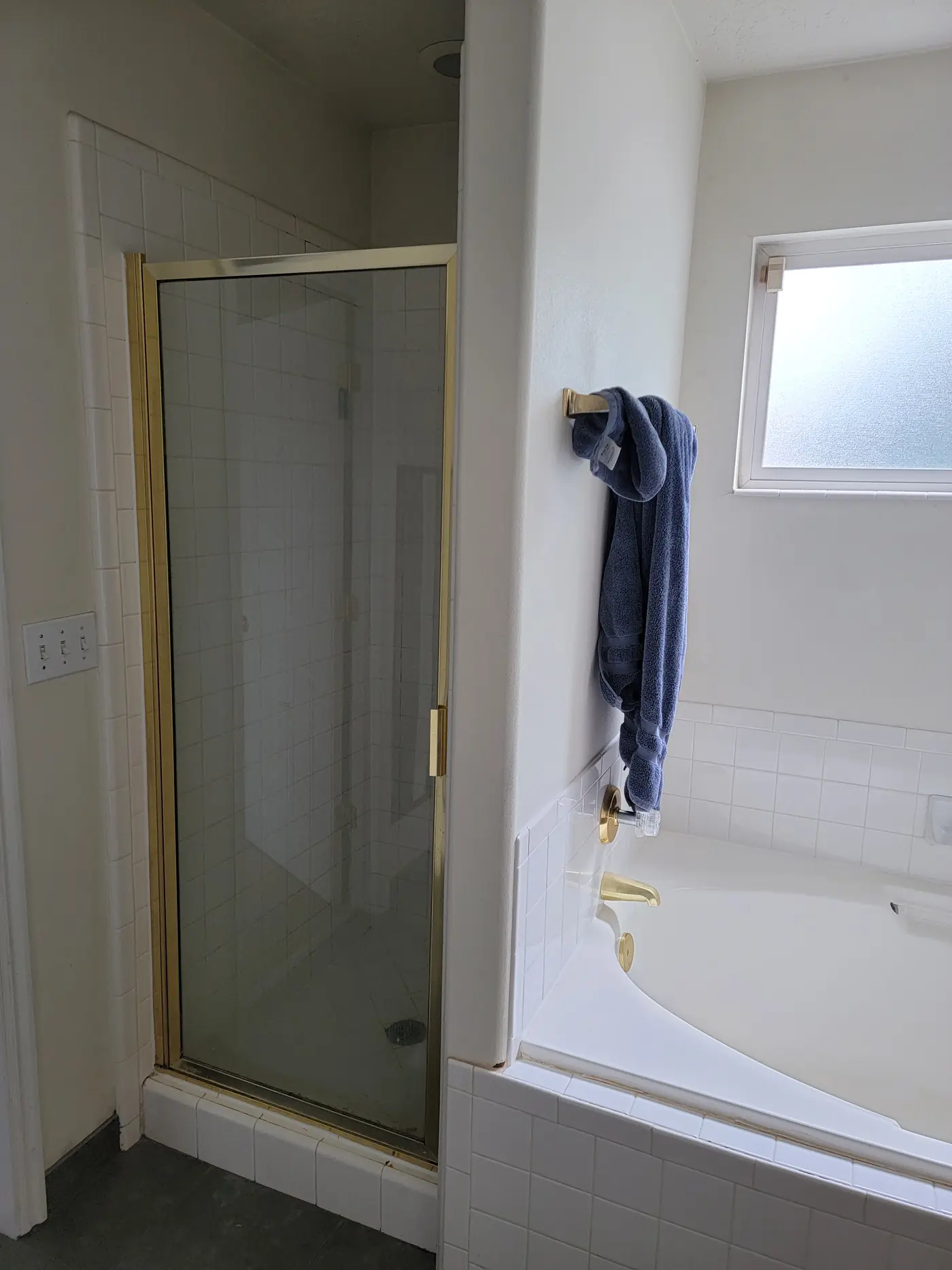 Before — The shower