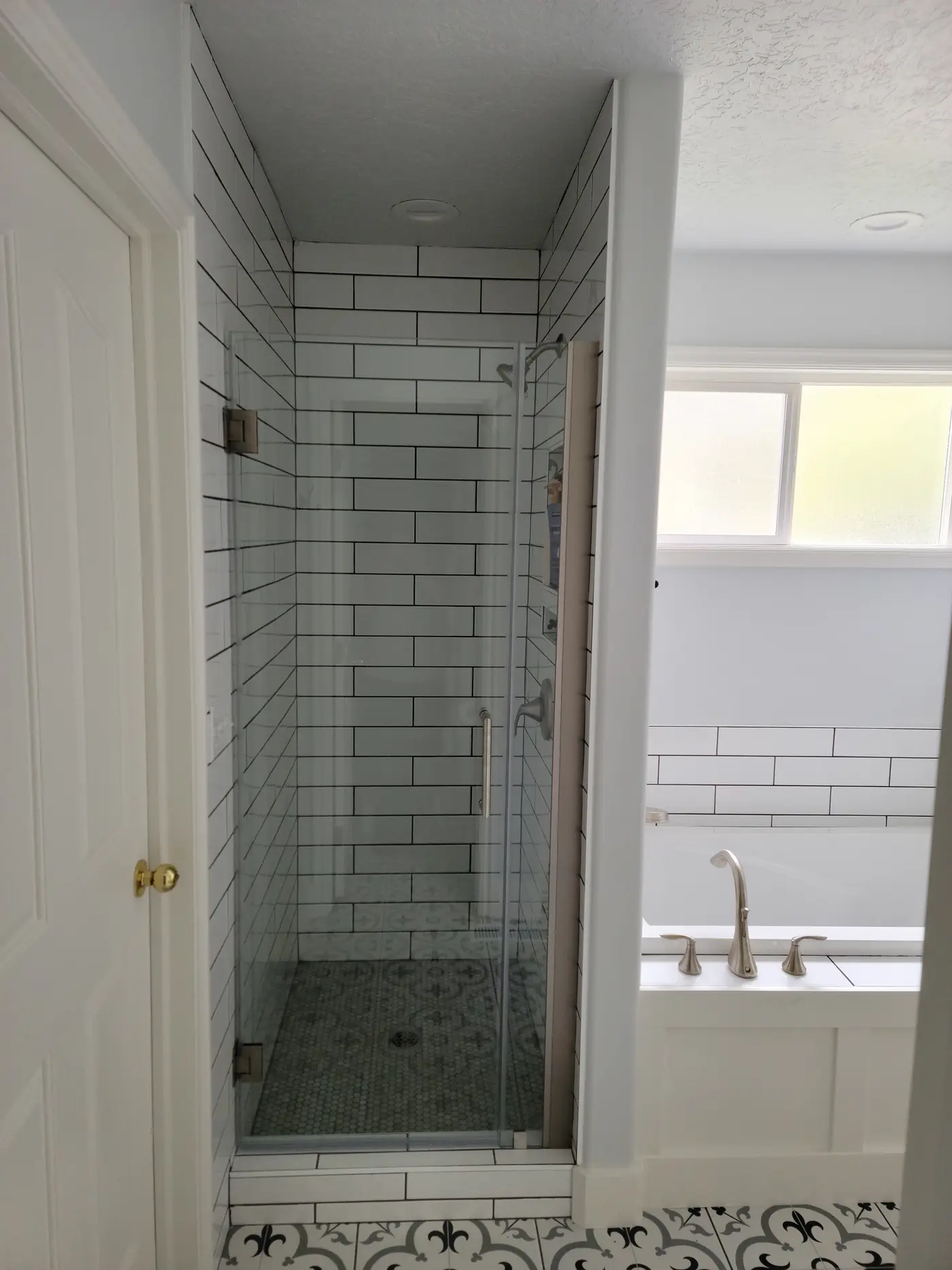 After — The shower
