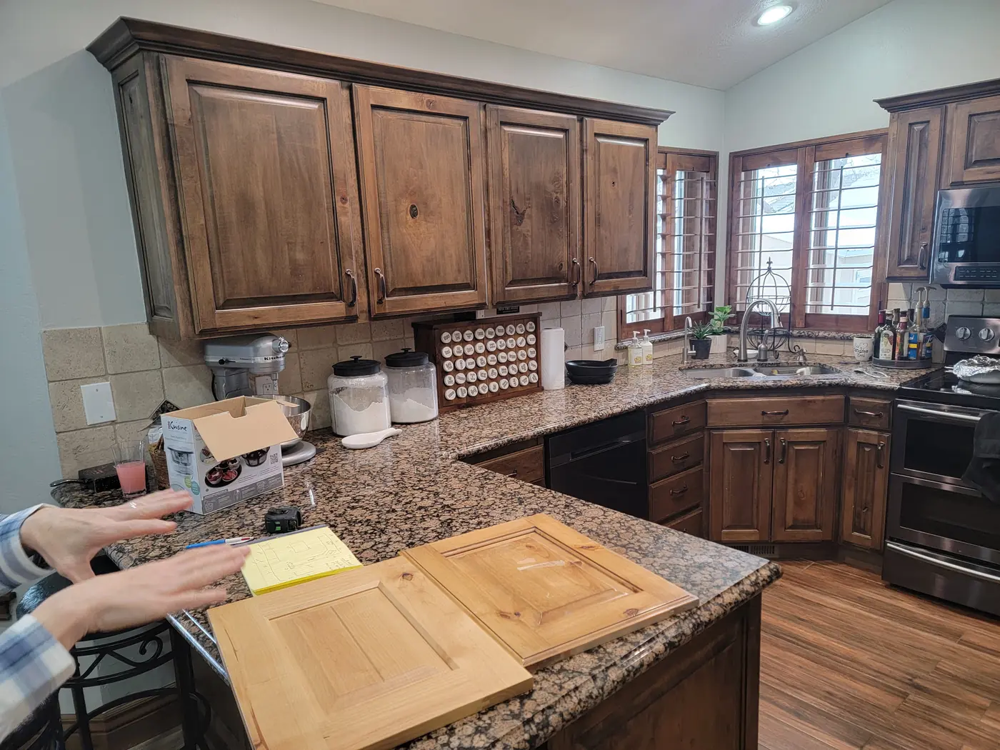 Before — From the dining side