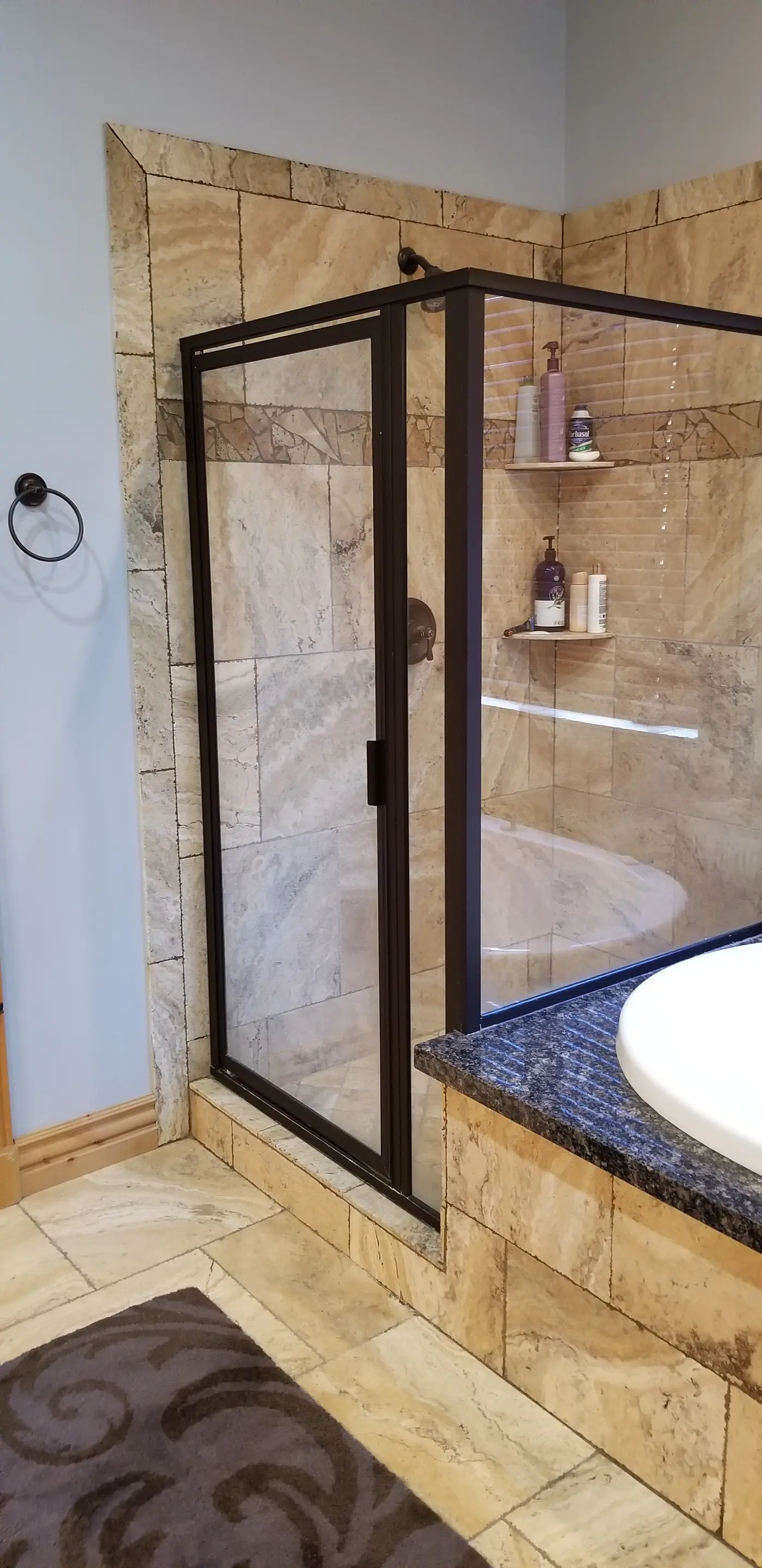 Before — The shower