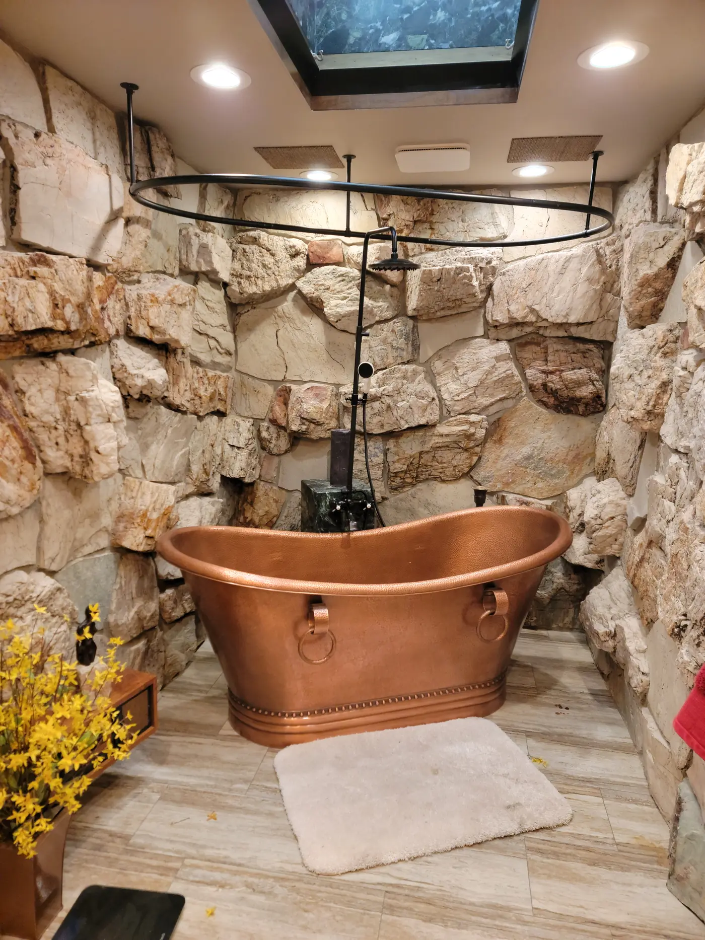 After — The tub